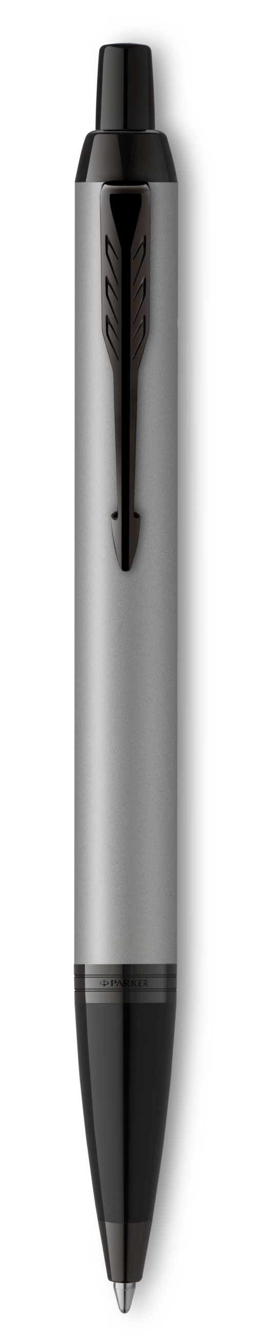 Ручка шариковая PARKER IM, серый лак
