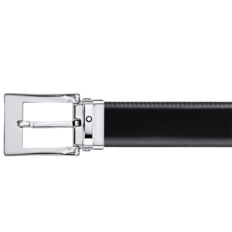 Ремень кожаный Montblanc двухсторонний