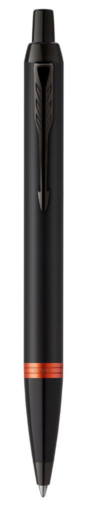 Ручка шариковая PARKER IM, черный/оранжевый