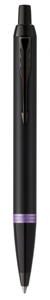 Ручка шариковая PARKER IM, черный/фиолетовый