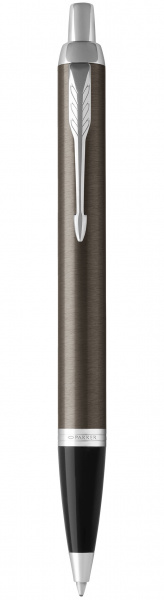 Ручка шариковая PARKER IM, коричневый лак/хром