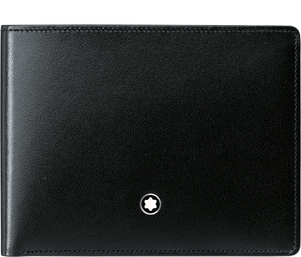 Портмоне кожаное Montblanc, 6 отделений для карт