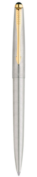 Ручка шариковая PARKER GALAXY, сталь/позолота