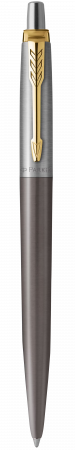 Ручка шариковая PARKER JOTTER XL, серый лак/сталь/позолота