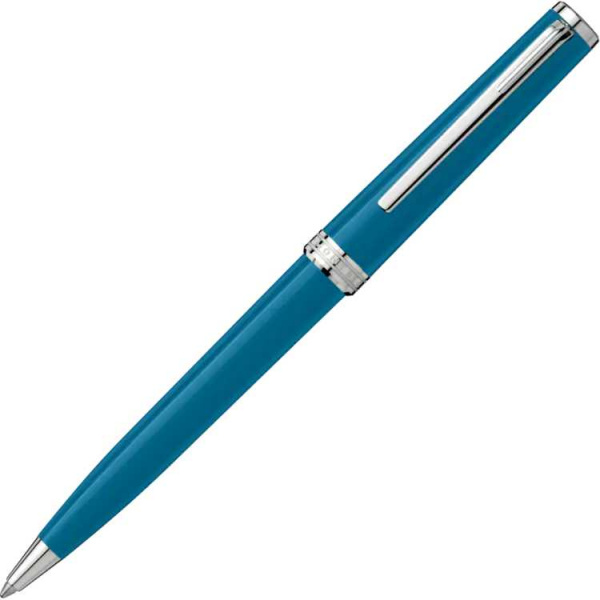 Ручка шариковая подарочная Montblanc Pix, цвет голубой